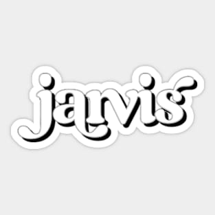 Jarvis Johnson Merch Jarvis Johnson Logo Sticker